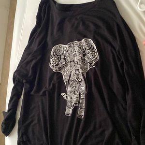 Cute elephant long sleeve !